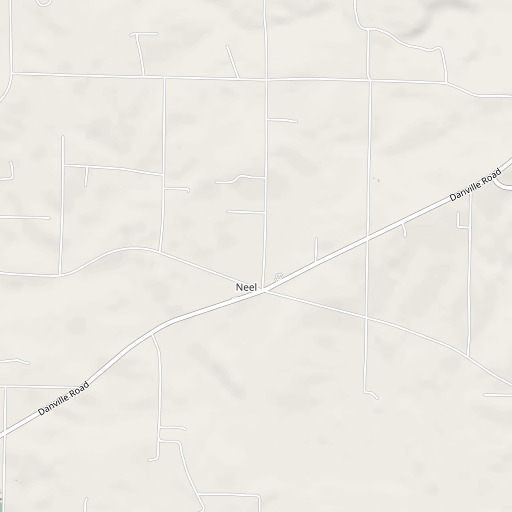 OpenStreetMap map of Neel Elementary School, AL