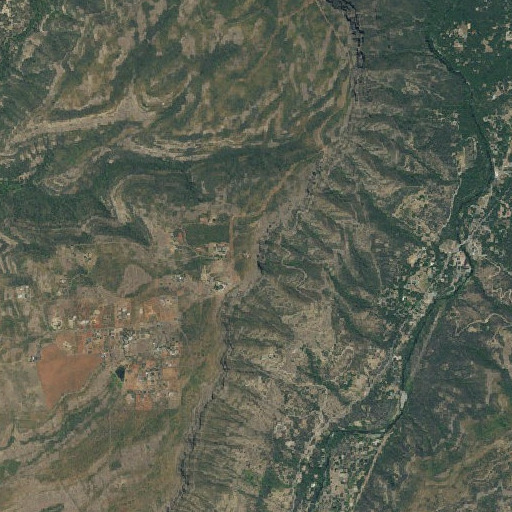 Aerial imagery of KNVR-FM (Paradise), CA