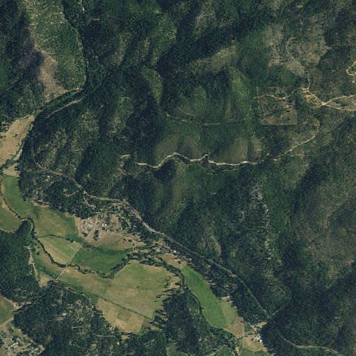Aerial imagery of KNLF-FM (Quincy), CA
