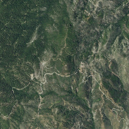 Aerial imagery of KALF-FM (Red Bluff), CA
