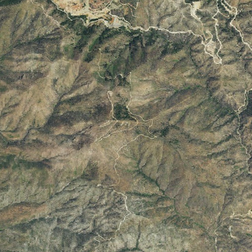 Aerial imagery of KSHA-FM (Redding), CA