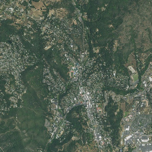 Aerial imagery of KTUO-FM (Sonora), CA