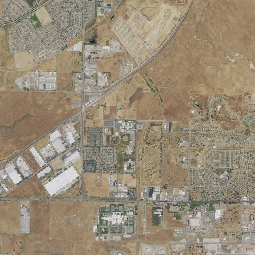Aerial imagery of KVIK-FM (Travis AFB), CA