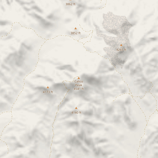 OpenStreetMap map of KRXV-FM (Yermo), CA