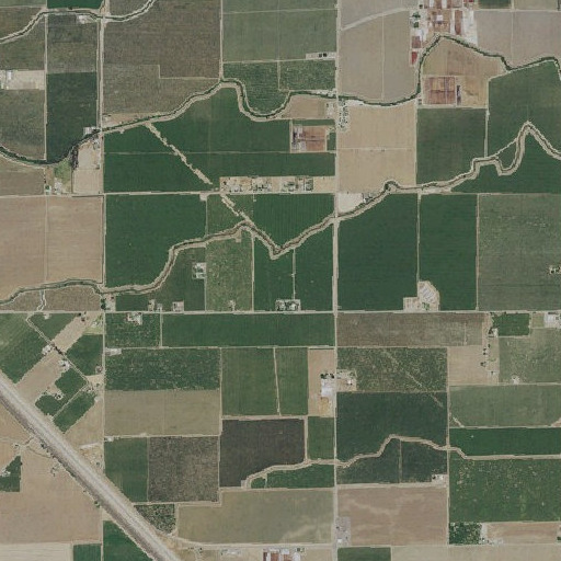 Aerial imagery of KVMG-TV (Merced), CA