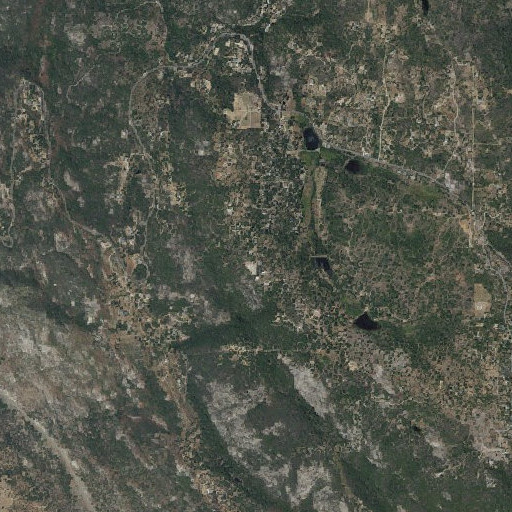 Aerial imagery of KMSG-TV (Sanger), CA