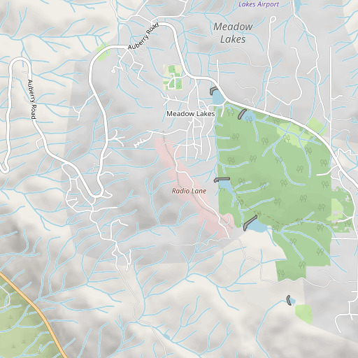 OpenStreetMap map of KMSG-TV (Sanger), CA