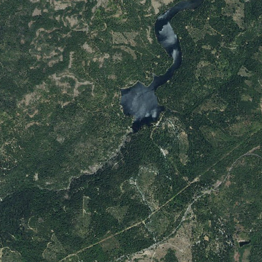 Aerial imagery of Lyons 97-073 Dam, CA