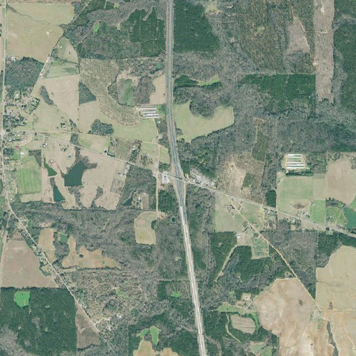 Aerial imagery of Exit 41, GA