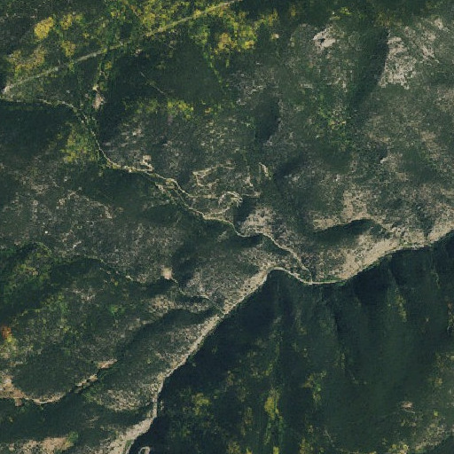Aerial imagery of Silver Cliff Mine, CO