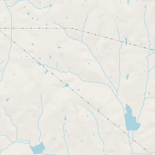 OpenStreetMap map of Glen Nix Dam, OK