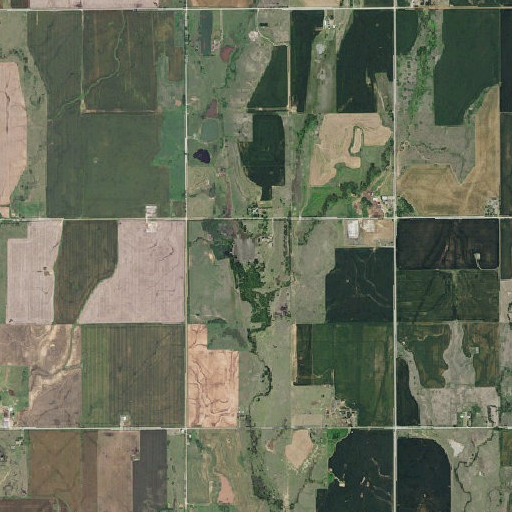 Aerial imagery of Oknoname 04702 Dam, OK