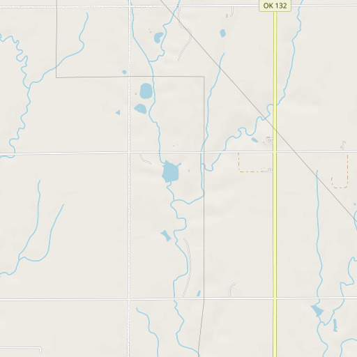 OpenStreetMap map of Oknoname 04702 Dam, OK