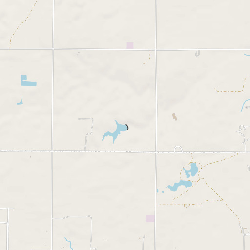OpenStreetMap map of Helloms Lake Dam, OK