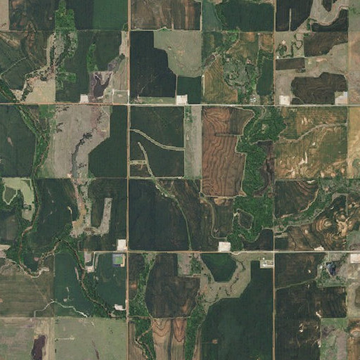 Aerial imagery of Oknoname 04701 Dam, OK