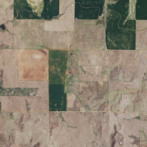 Aerial imagery of Casey 1 Dam, OK