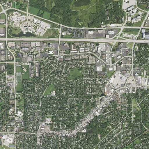 Aerial imagery of Arrowhead Park, IL
