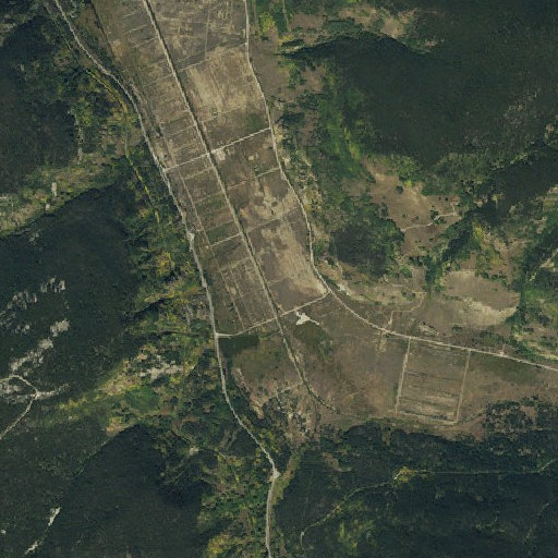 Aerial imagery of Eagle Park, CO