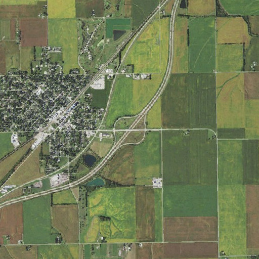 Aerial imagery of Interchange 140, IL