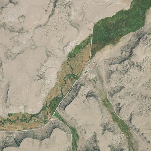 Aerial imagery of Mill Creek, CO
