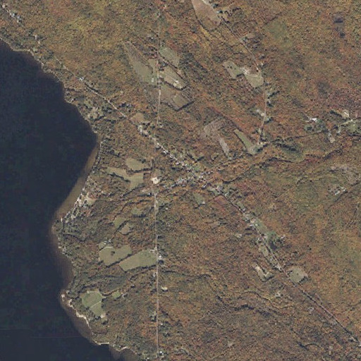 Aerial imagery of Weld Post Office, ME
