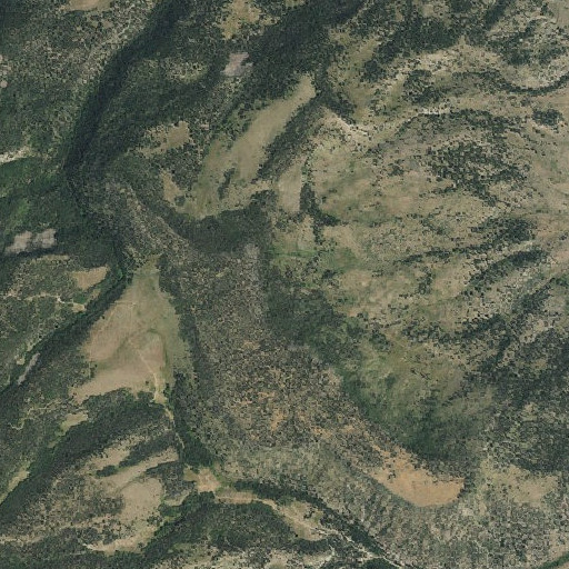 Aerial imagery of Cold Springs, CO