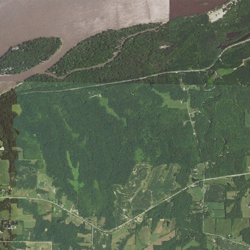 Aerial imagery of Cedar Glen Nature Preserve, IL