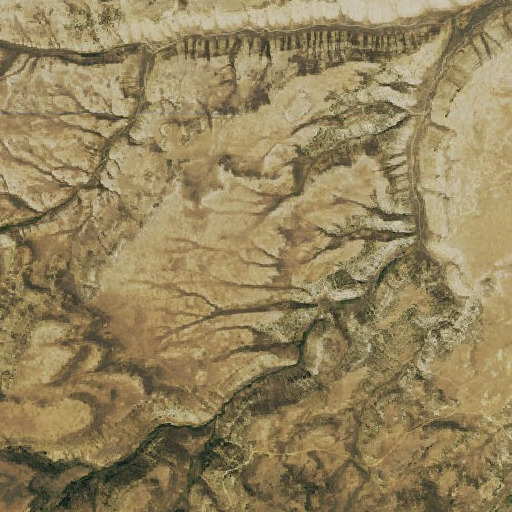 Aerial imagery of Johnson Flats, CO