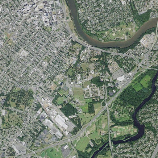 Aerial imagery of Foran Hall, NJ