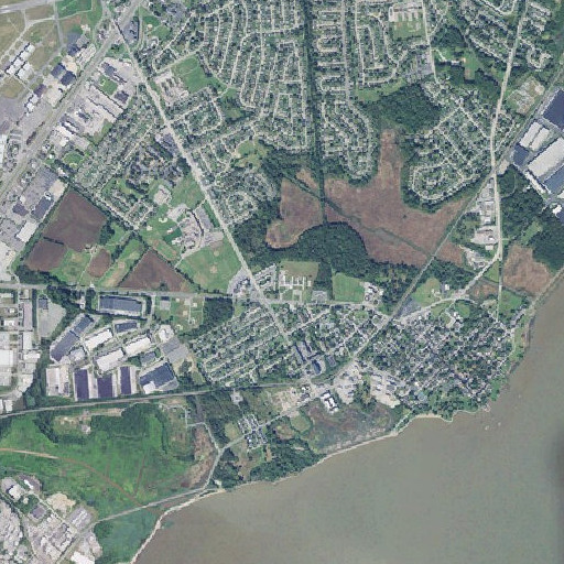 Aerial imagery of Carrie Downie Elementary School, DE
