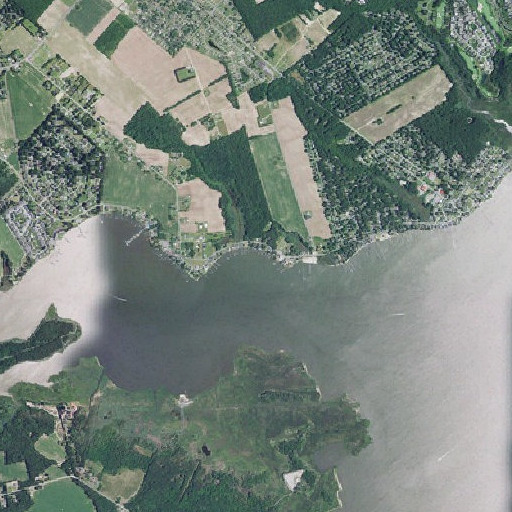 Aerial imagery of Frames Cove, DE