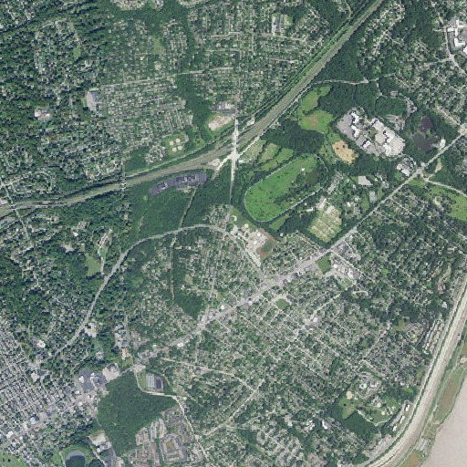 Aerial imagery of WMPH-FM (Wilmington), DE