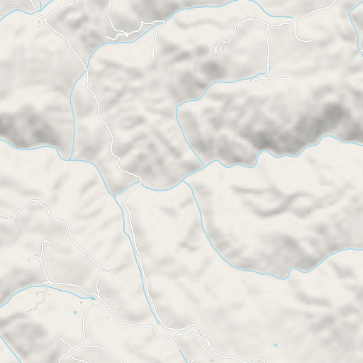 OpenStreetMap map of Mexican Gulch, CA