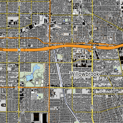 OpenTopoMap map of Carver Elementary School, CA