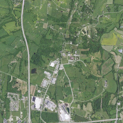 Aerial imagery of Mayde Railroad Station (historical), KY