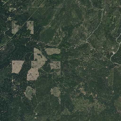 Aerial imagery of Bear Spring, CA
