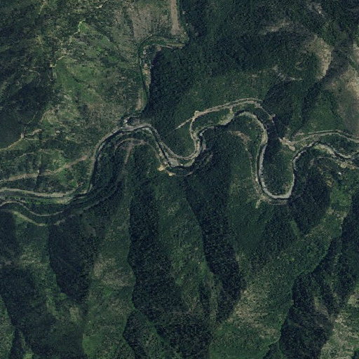 Aerial imagery of Cold Spring Ravine, CA