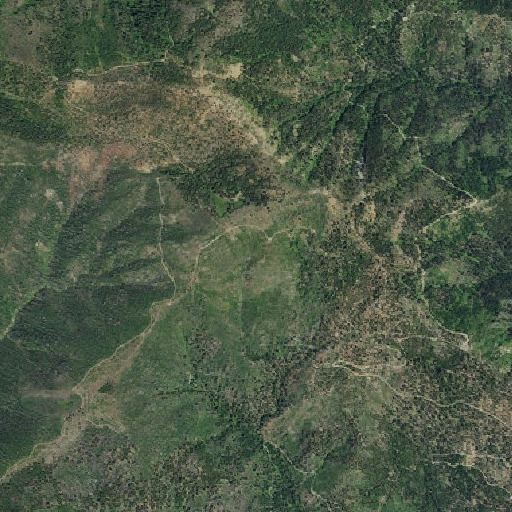 Aerial imagery of Tyler Meadows, CA