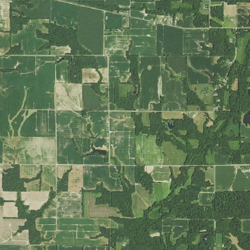 Aerial imagery of Weger Farm, IL