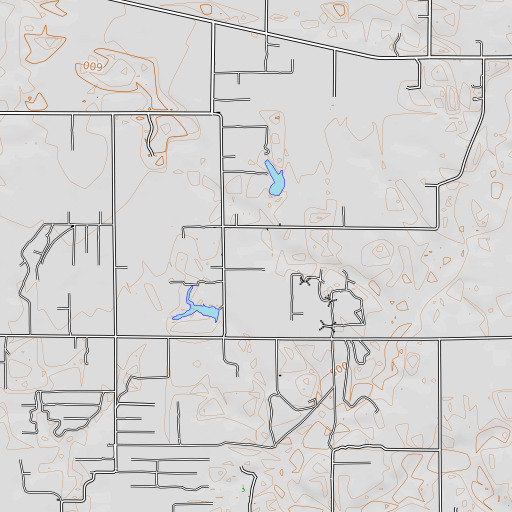 OpenTopoMap map of Weger Farm, IL