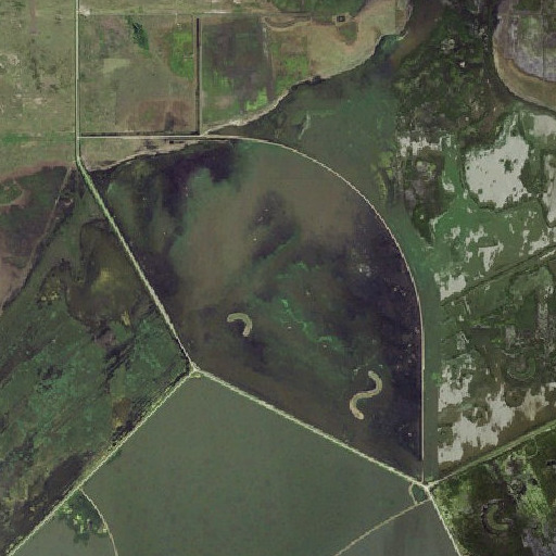 Aerial imagery of Pool 3A, KS