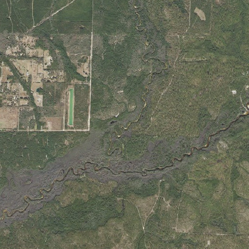 Aerial imagery of Adams Spring Branch, FL