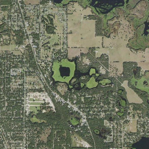 Aerial imagery of Connell Lake, FL