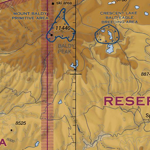 FAA VFR chart of Deep Cienega, AZ