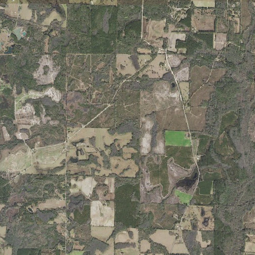 Aerial imagery of Pate Bay, FL