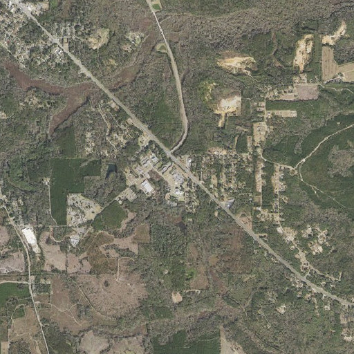 Aerial imagery of Gadsden Community Hospital, FL