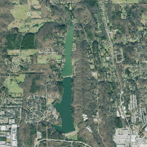 Aerial imagery of Haig Mill Dam, GA