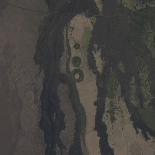 Aerial imagery of Lua Puali, HI