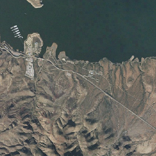 Aerial imagery of Frazier Substation, AZ
