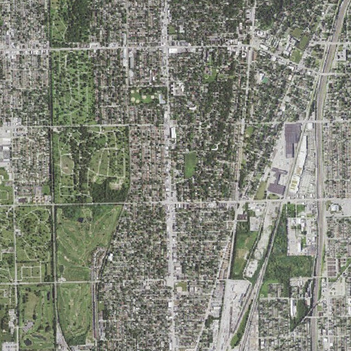 Aerial imagery of Saint Walter School, IL